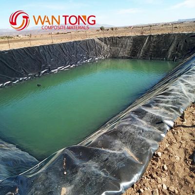 GB/ASTM GRI-GM13 Geomembrana de HDPE estándar para acuicultura UV