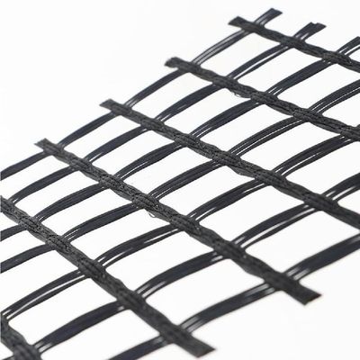 50-200m longitud de la red geográfica para la construcción de carreteras de asfalto Polyester durable PET compuesto