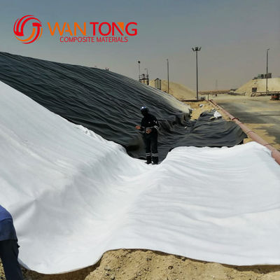 GB/ASTM GRI-GM13 Geomembrana de HDPE estándar para acuicultura UV
