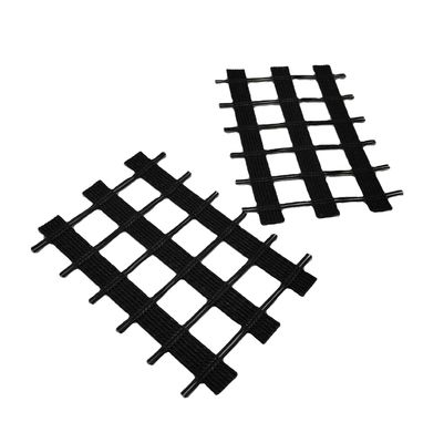 80kn 120kn Rendimiento de tracción Biaxal/Uniaxial Poliéster Pet Geogrid para la construcción de carreteras
