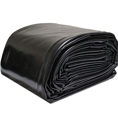 Geomembrana de HDPE negro para el revestimiento del estanque de la presa de peces en estilo de diseño chino y 0,1-4 mm