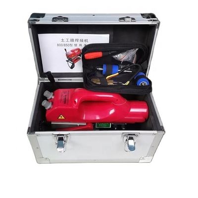 Máquina de soldadura con geomembrana de 800W para soldadura de espesor 0,2-1,5 mm y peso KG 9 KG