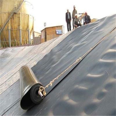 Lámina de estanqueidad de placa de plástico negro Geomembrana HDPE impermeable 0,2 mm/0,5 mm/1,0 mm/2,0 mm