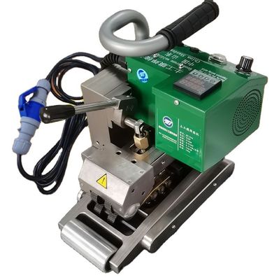 1800W PVC HDPE LDPE EVA Ecb PP Geomembrana Máquina de soldadura de cuña caliente con capacidad de 13 kg