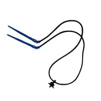 Sistema de riego agrícola de 4L / 8L 2 Pegs duradero con goteo de tubería de PVC negro