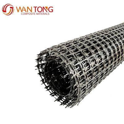 Reforzamiento de carreteras Geogrid de plástico biaxial 40-40kn para malla de carreteras en la construcción