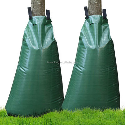 Sistema de riego de árboles 75L Capacidad 20 galones de liberación lenta de goteo de agua de bolsas para árboles