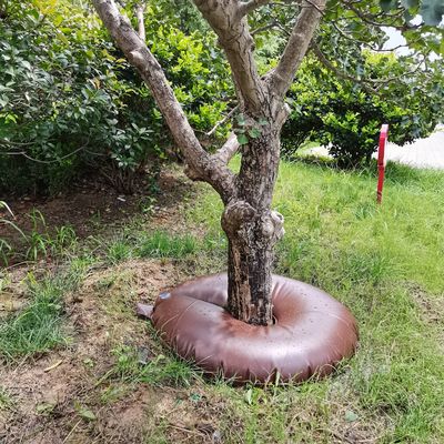 Bolso de riego de árboles de PVC de 15 galones portátil y duradero para riego por goteo de liberación lenta