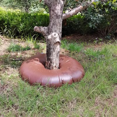 Bolso de riego de árboles de PVC de 15 galones portátil y duradero para riego por goteo de liberación lenta