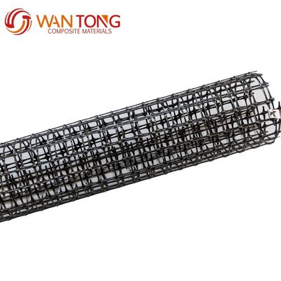 Red geográfica biaxial de PP negro para una resistencia a la tracción de 40-40 kn en el proyecto general de recuperación del mar