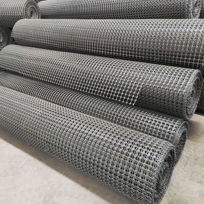 Red geográfica biaxial de PP negro para una resistencia a la tracción de 40-40 kn en el proyecto general de recuperación del mar