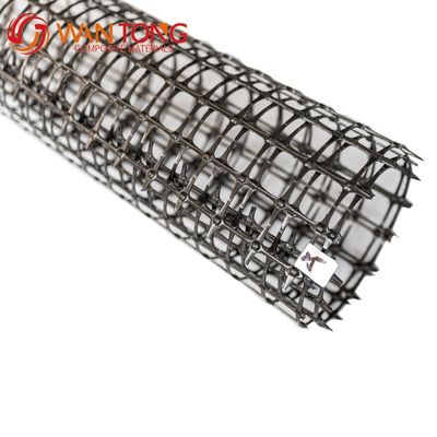 25.4*25.4mm Tamaño de malla Alta resistencia Biaxal PP Geogrid plástico para el refuerzo del suelo Buena venta