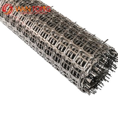 Construcción de carreteras esencial 50kn/M PP Biaxal Geogrid con certificación CE/ISO9001