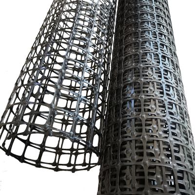 Construcción de carreteras esencial 50kn/M PP Biaxal Geogrid con certificación CE/ISO9001
