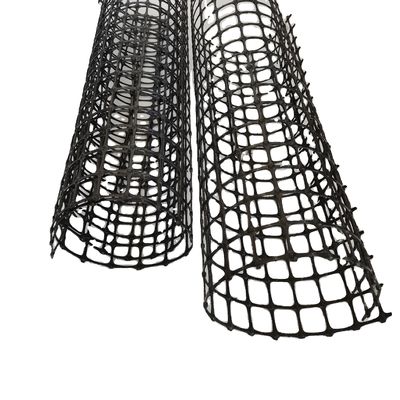 Resistencia a la tracción 40/40kn Polipropileno Grilla geográfica de plástico Biaxal PP Grilla geográfica para inspección in situ