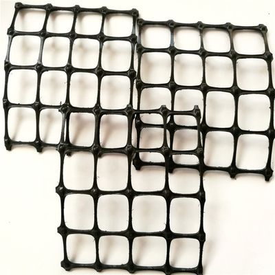 Resistencia a la tracción 40/40kn Polipropileno Grilla geográfica de plástico Biaxal PP Grilla geográfica para inspección in situ