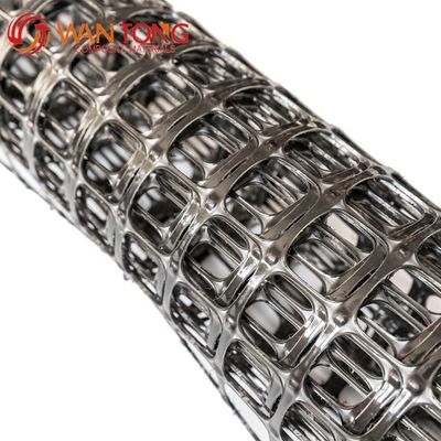 50-100m de plástico PP Biaxal Geogrid Perfecto para la construcción de ingeniería civil 30/30kn