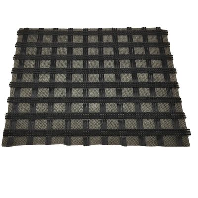 Rejilla de tejido no tejido de tejido blanco de tejido de punto duradero para superficies de carreteras de hormigón reforzado