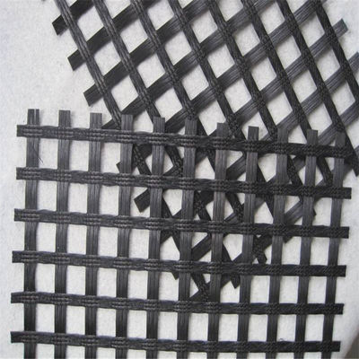 80-80 Geogrid PET para la solidificación del suelo de carretera y formación in situ