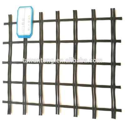 Muro de retención de suelo reforzado de red geográfica de fibra de vidrio estándar ISO para la instalación en el sitio