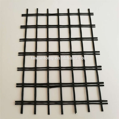 Muro de retención de suelo reforzado de red geográfica de fibra de vidrio estándar ISO para la instalación en el sitio