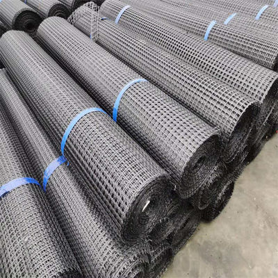 1-6 m de ancho Polipropileno de PP bi-axil Geogrid Compuesto Geotextil no tejido para la base de la carretera