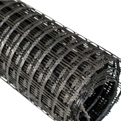 200-200kn Geogrid de fibra de vidrio Perfecto para la construcción de carreteras y refuerzo de pavimento