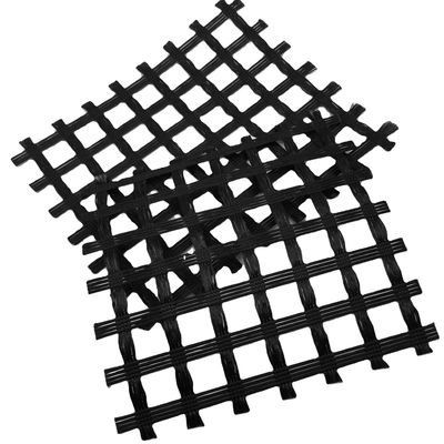 200-200kn Geogrid de fibra de vidrio Perfecto para la construcción de carreteras y refuerzo de pavimento
