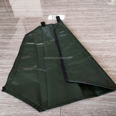 Riego de liberación lenta PE Bolsa de riego de árboles con alta dureza superficial 250-3500 gramos