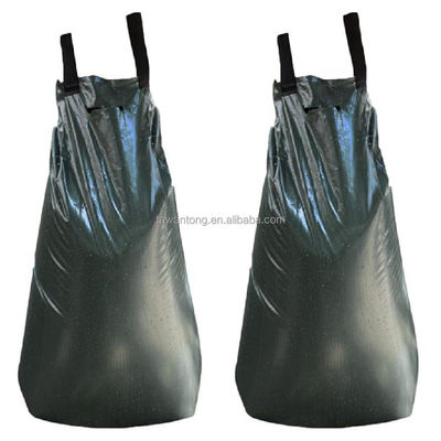 Material PE 20 galones 75L Bolso de riego de árboles en verde oscuro para los ramos recién plantados