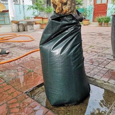 Otros sistemas de riego 3 paquetes de bolsas de riego de árboles de PE 75L bolsas verdes UV