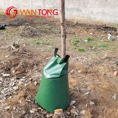 Mantenga sus árboles hidratados con nuestra bolsa de riego de árboles de 20 galones de liberación lenta