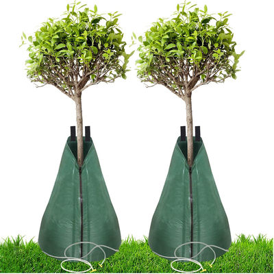 Bolsa de riego para árboles de liberación lenta al aire libre con PVC a prueba de UV Bolsa de riego de 20 galones de capacidad